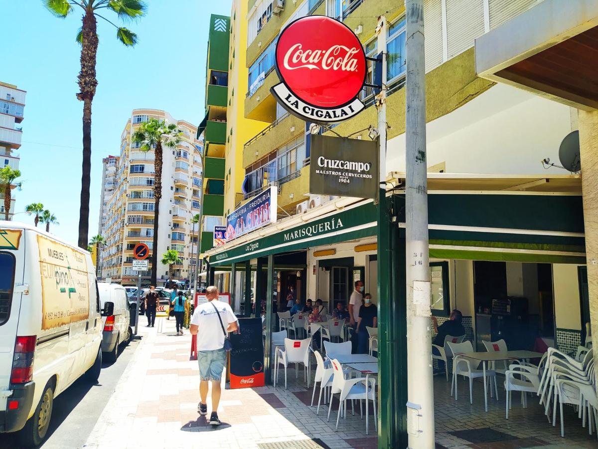 Apartament Recien Reformado, Fire Stick Amazon, Wifi, 2 Pers, Centrico, 20 M Playa Torremolinos Zewnętrze zdjęcie